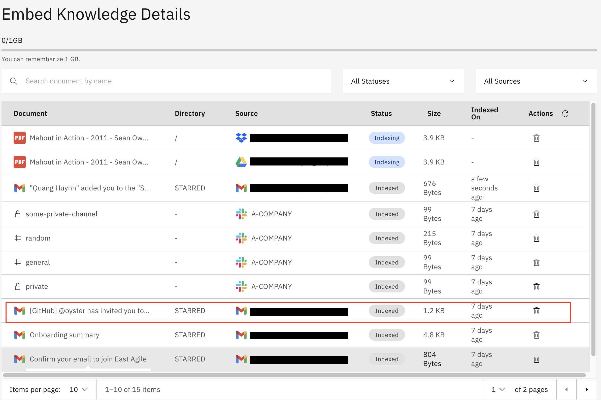نجاح إعادة محاولة فهرسة ملف الخطأ