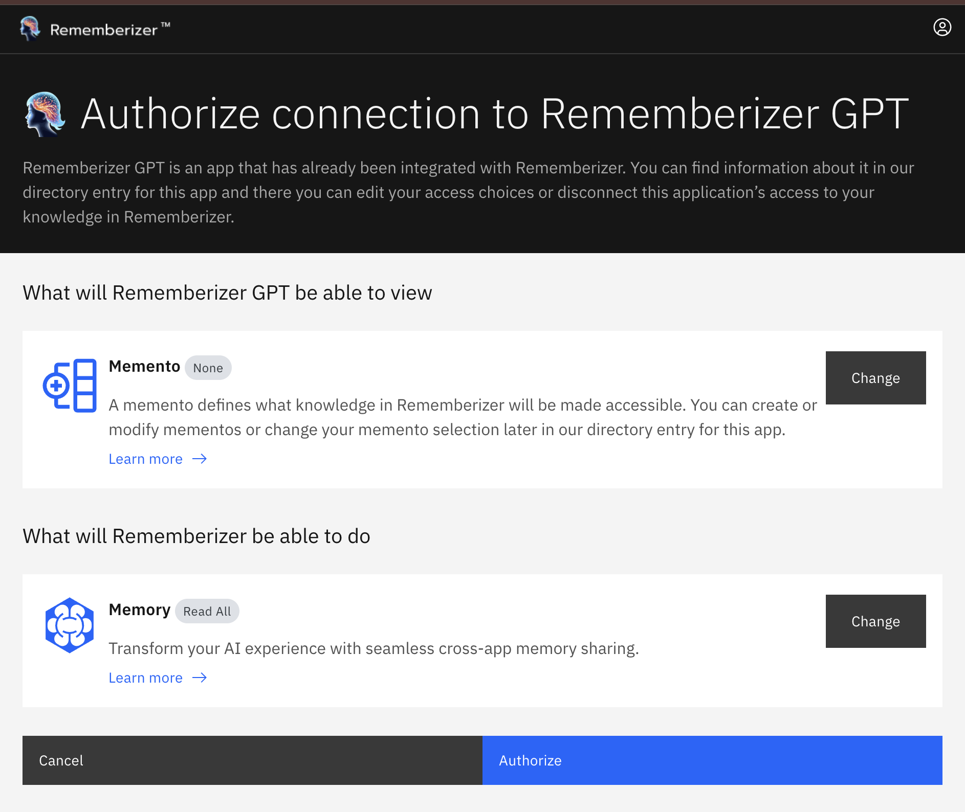 صفحة التفويض