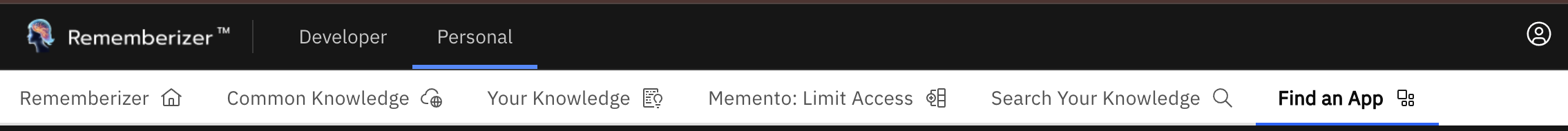 شريط التنقل يتصفح صفحة دليل التطبيقات