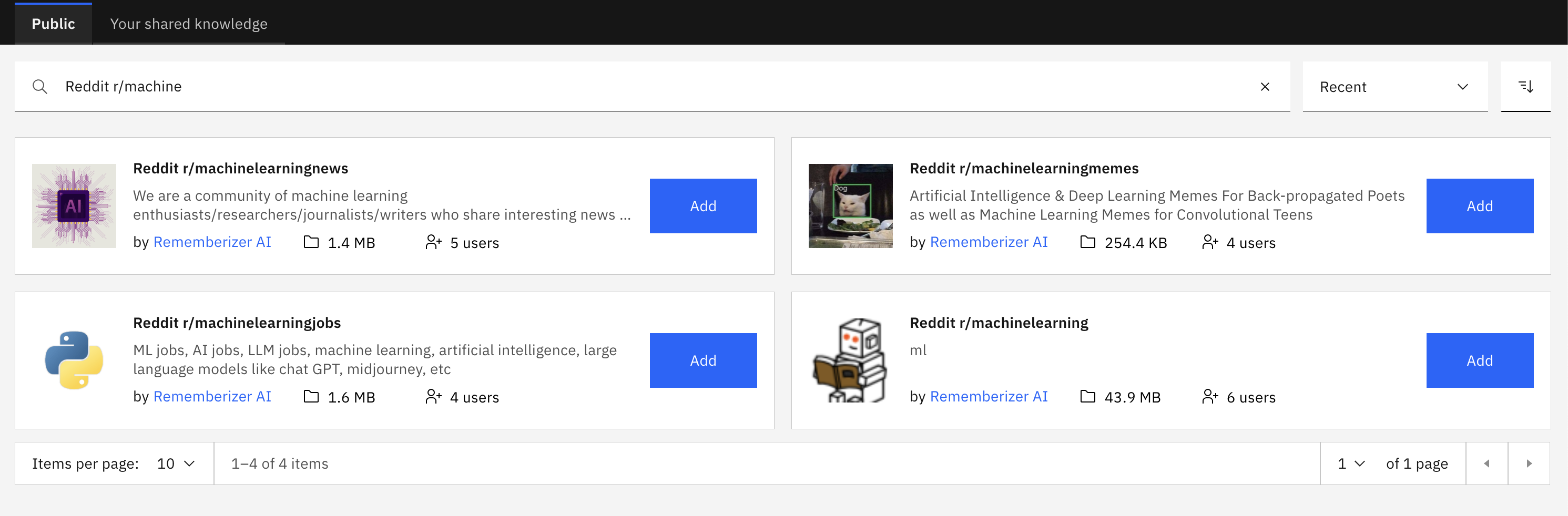 مثال على نتيجة البحث
