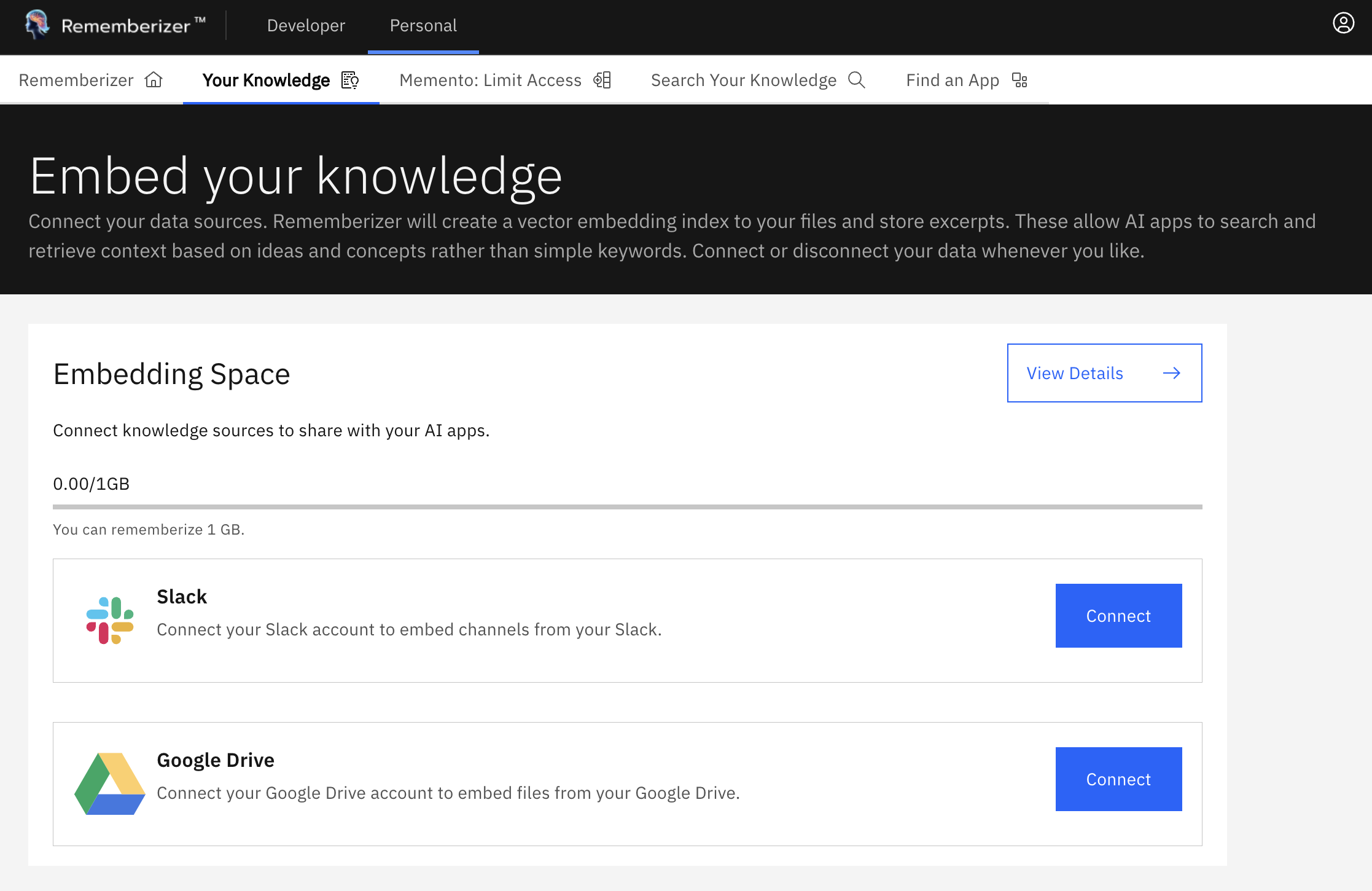 بطاقة مصدر معرفة Google Drive